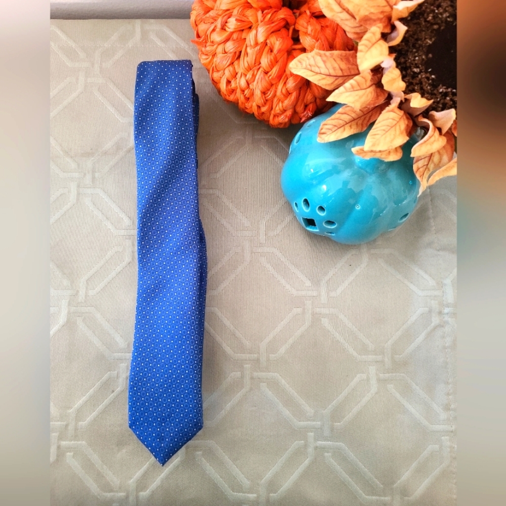 100% Silk Mens Adjusted to Skinny Tie